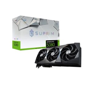 MSI VGA GEFORCE RTX 5080 SUPRIM SOC - 16GB GDDR7 - A0166355